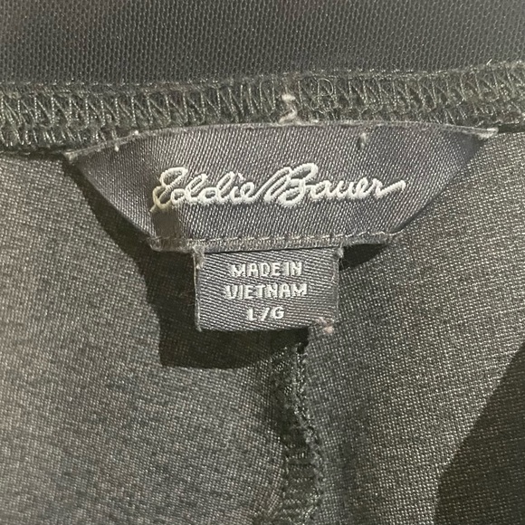 Eddie Bauer Grey stretch ponte pant. Like new. Size L - Picture 4 of 4